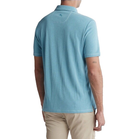 Tommy Bahama Polo Shirt Size Large Riviera Azure NEW Shoreline Surf Short Sleeve - Picture 3 of 5